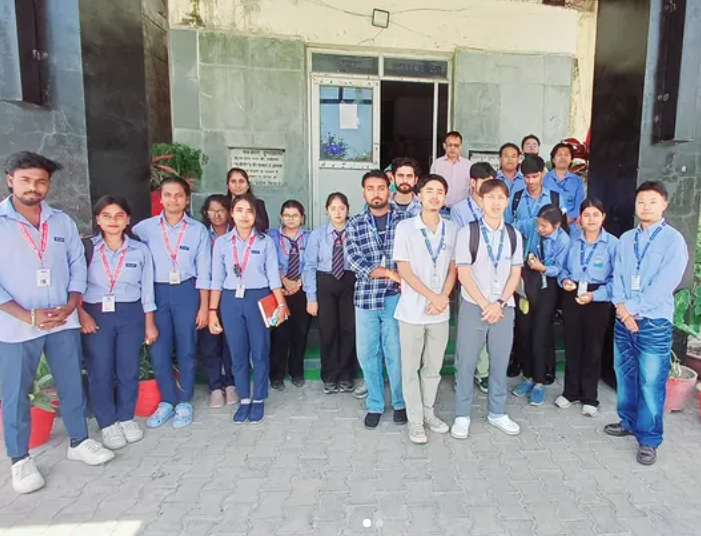 Students visited Government Anchal Dairy under the RAWE (AIA) programme to gain practical exposure in dairy operations, rural agricultural systems, livestock management, and real-world agricultural practices through field-based experiential learning activities.