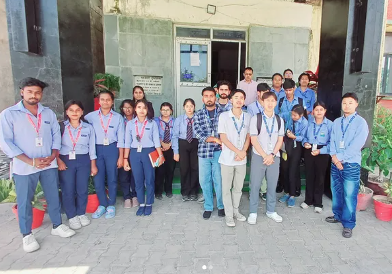 Students visited Government Anchal Dairy under the RAWE (AIA) programme to gain practical exposure in dairy operations, rural agricultural systems, livestock management, and real-world agricultural practices through field-based experiential learning activities.
