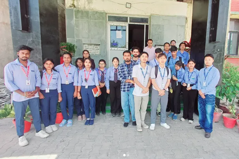 Students visited Government Anchal Dairy under the RAWE (AIA) programme to gain practical exposure in dairy operations, rural agricultural systems, livestock management, and real-world agricultural practices through field-based experiential learning activities.
